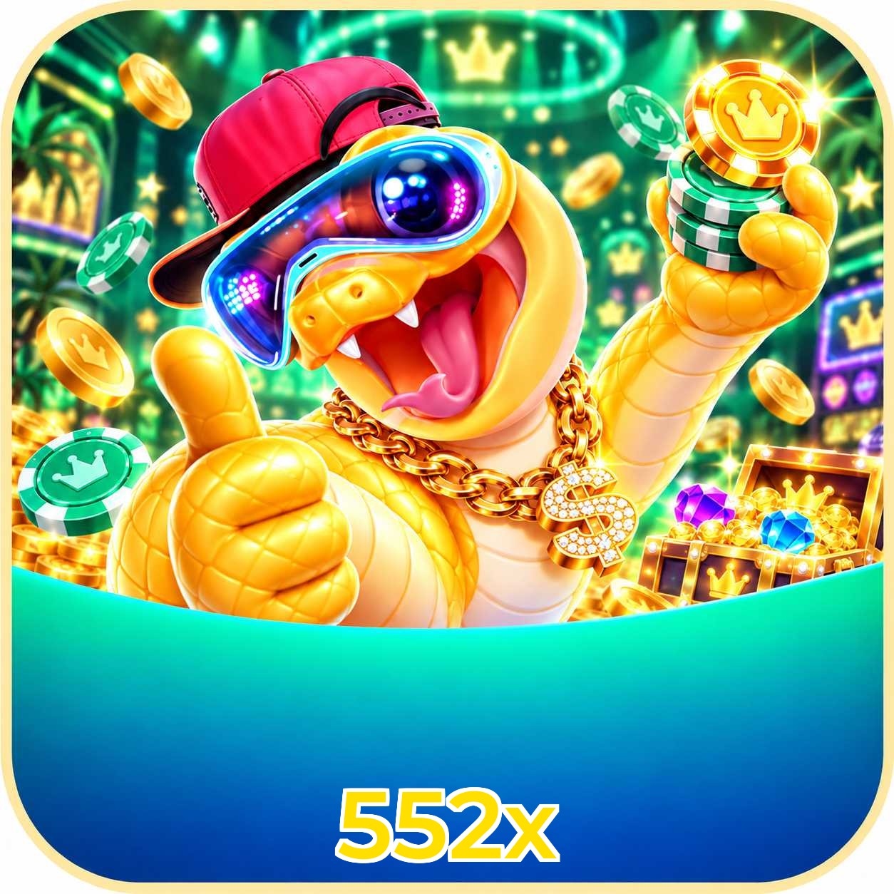 Jackpots milionários disponíveis para ganhar na 552x